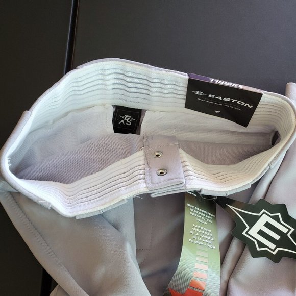 NEW‎ Easton Quantum Baseball Gray Pants Adult XS X SMALL Adjustable - Picture 4 of 4